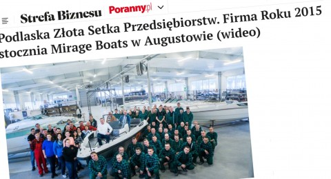 Firma Roku 2015 - Podlaska Złota Setka Przedsiębiorstw